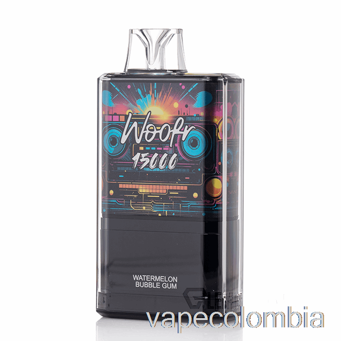 Vape Recargable Woofr 15000 Chicle De Sandía Desechable